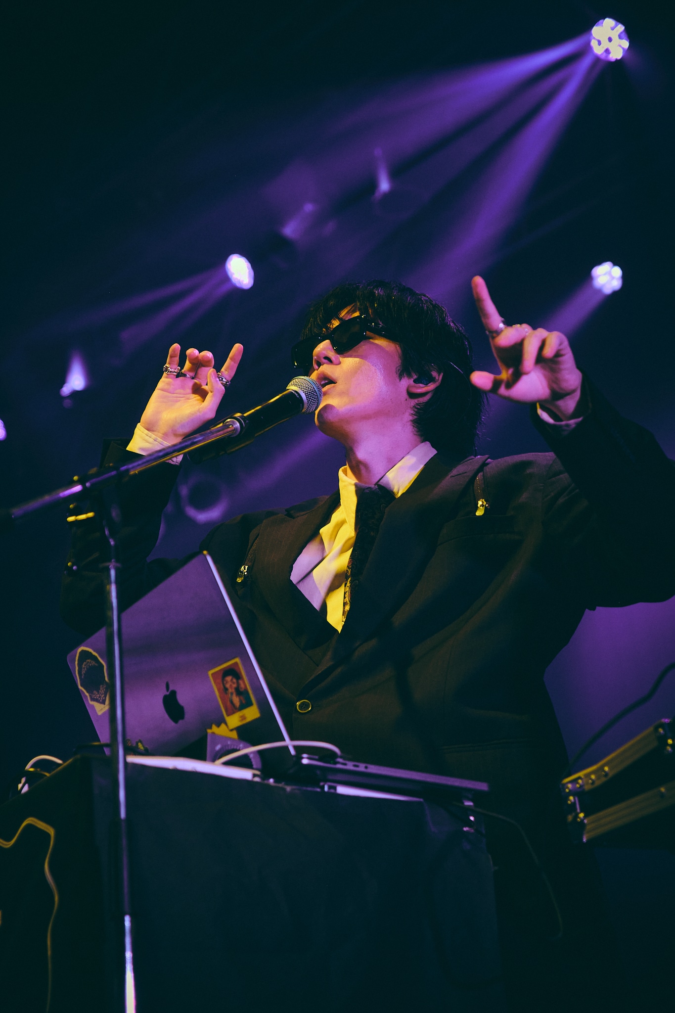 Yuno（Vo, Kantoku）（Photo by Ayato）