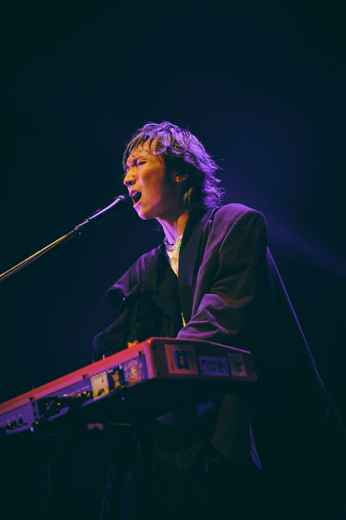 田中タリラ（Vo, Key）（Photo by Ayato）