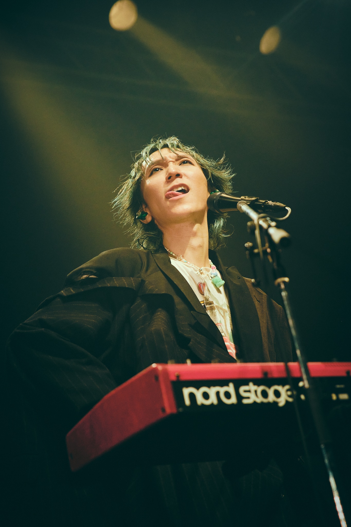 田中タリラ（Vo, Key）（Photo by Ayato）