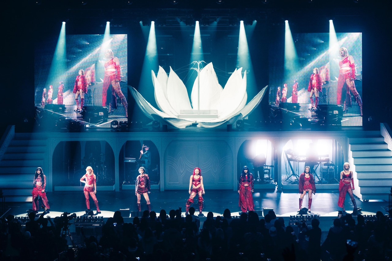 HANAの1stツアー「HANA 1st TOUR 2026 “Born to Bloom”」初日の愛知公演より。（撮影：田中聖太郎）