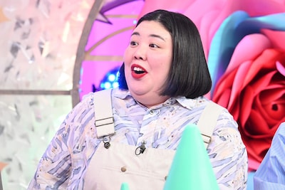 日テレの新番組「トゲバラ」初回ゲストの熊元プロレス（紅しょうが）。©︎日本テレビ