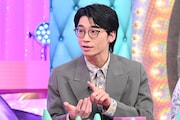 日テレの新番組「トゲバラ」初回ゲストの新山（さや香）。©︎日本テレビ