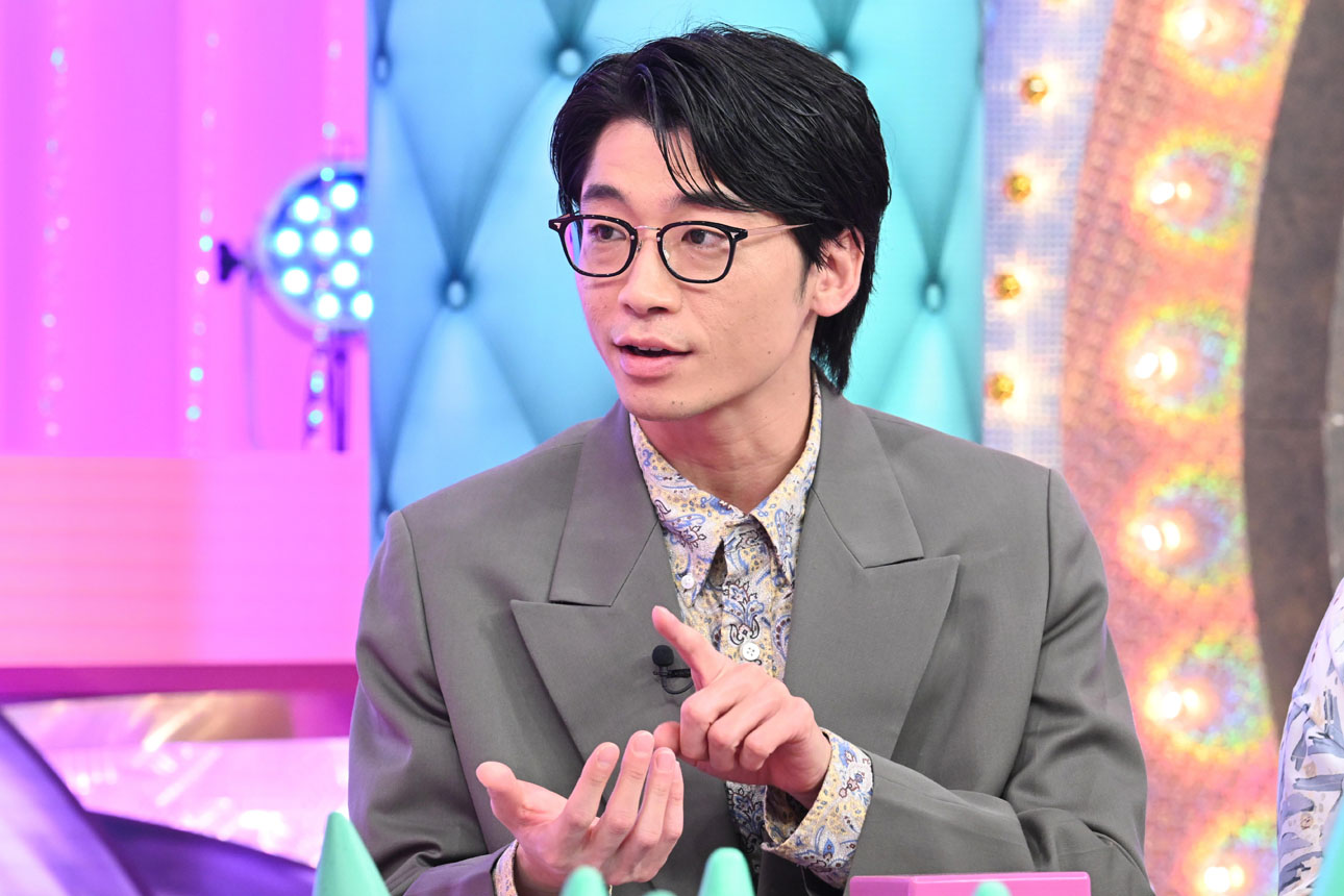 日テレの新番組「トゲバラ」初回ゲストの新山（さや香）。©︎日本テレビ