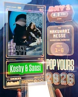 Koshy & Sonsi出演告知ビジュアル