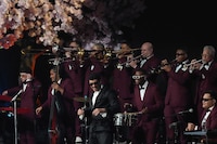 「Spotify Presents Billions Club Live with Bad Bunny」の様子。