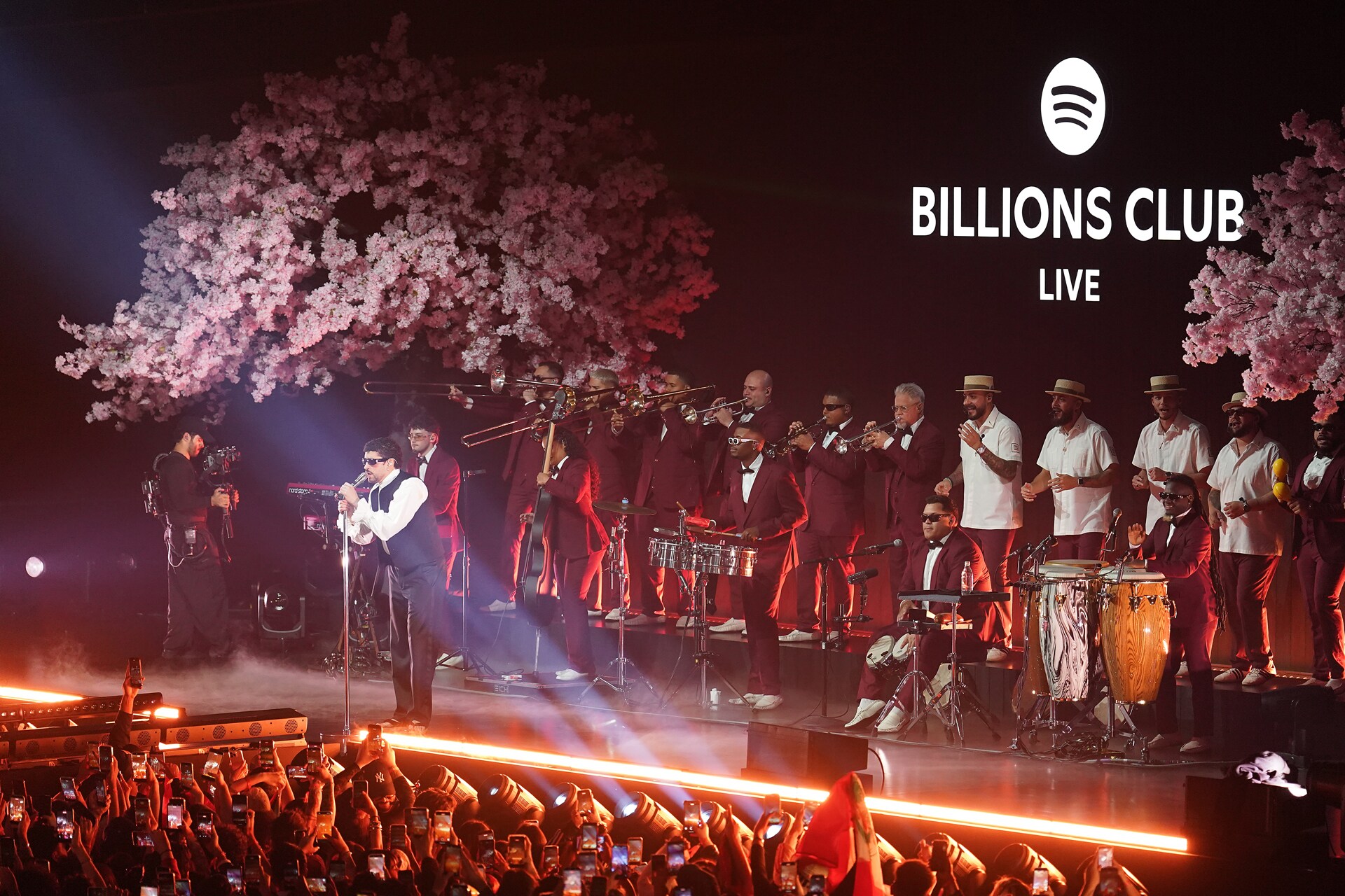 Spotify Presents Billions Club Live with Bad Bunny」の様子。 [画像