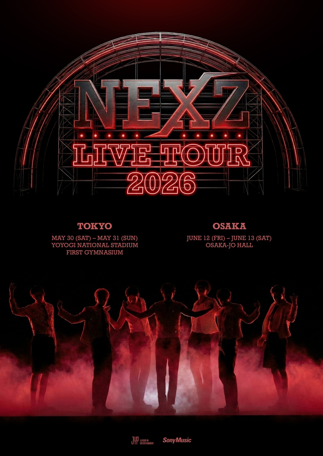 「NEXZ LIVE TOUR 2026」告知ビジュアル