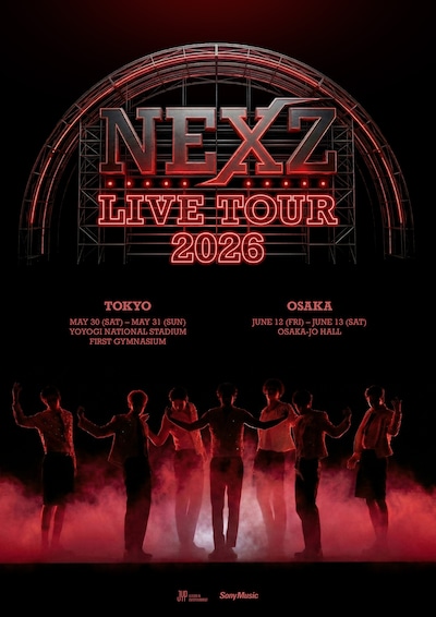 「NEXZ LIVE TOUR 2026」告知ビジュアル