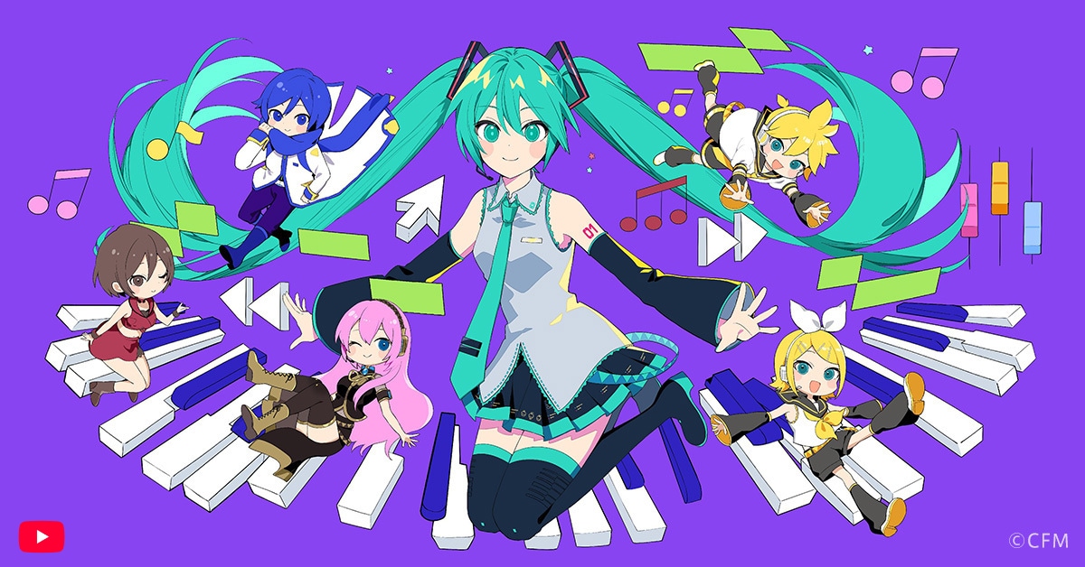 初音ミクのデザインが施されたYoodle。
