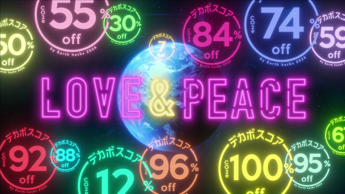 DECA!BEAT「ワッチャ☆フューチャー」ミュージックビデオより。