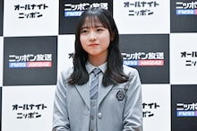 やや緊張気味の正源司陽子（日向坂46）。