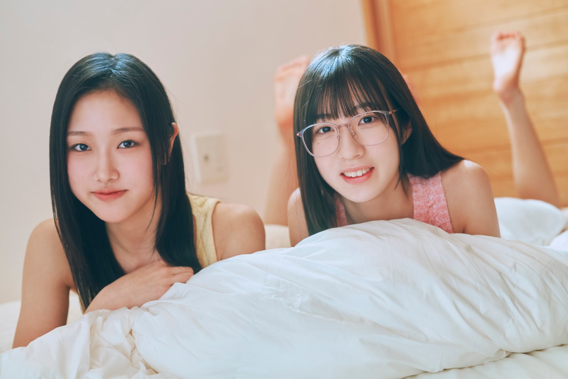 Juice=Juice遠藤彩加里＆林仁愛「少年サンデー」初表紙、シャッター