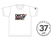 DECA!BEATのTシャツ。