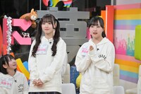 左から松本ももな、東山恵里沙。