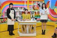 左から料理研究家の松岡ゆり子氏、大島由香里アナウンサー、橋本桃呼。