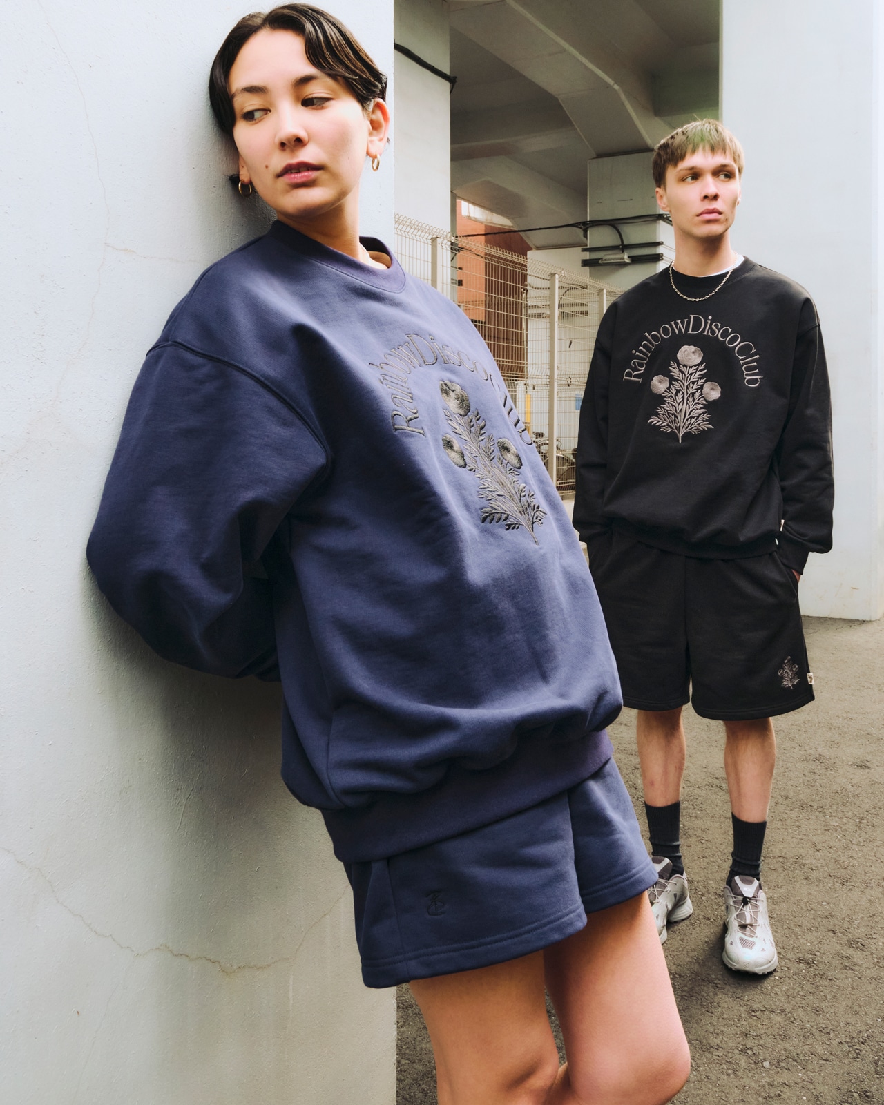 RDC × TRIBE WEAR / スウェット（13200円）、スウェットショーツ（9900円）