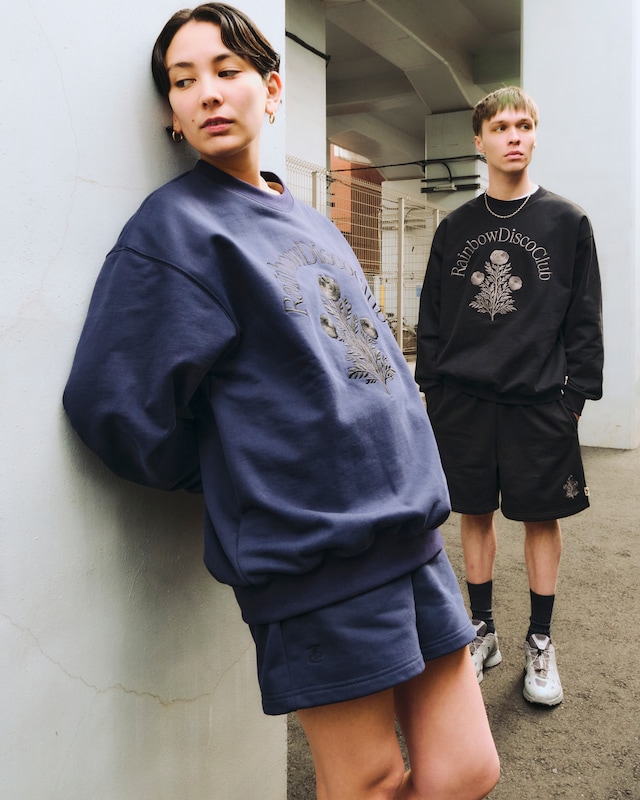 RDC × TRIBE WEAR / スウェット（13200円）、スウェットショーツ（9900円）