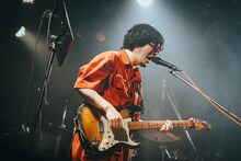 石毛輝（Vo, G, Syn / the telephones）（Photo by Kazma Kobayashi［Bearwear, UUWorks］）