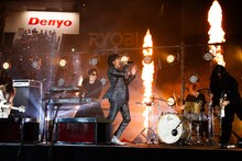 稲葉浩志、東京ドームでWBC応援ソング「タッチ」熱唱