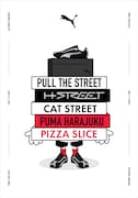 「PULL THE STREET:H-STREET × CAT STREET」オリジナルグラフィック