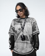 RDC × ZODIAC / メッシュトップ（9900円）、ミニポーチ（5500円）