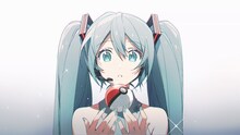 「kz × TAKU INOUE feat.初音ミク『クロスロード』」のサムネイル。 (C)CFM