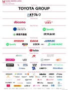 「MUSIC AWARDS JAPAN 2026」のオフィシャルパートナー一覧。