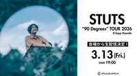 「『STUTS "90 Degrees" TOUR 2026』ツアーファイナル」告知ビジュアル