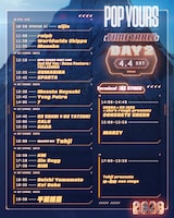 「POP YOURS 2026」DAY 2タイムテーブル