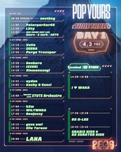 「POP YOURS」タイムテーブル公開、オフィシャルアプリも登場