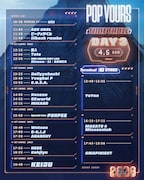 「POP YOURS 2026」DAY 3タイムテーブル