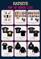 「SHIBUYA109 × KATSEYE SPRING CAMPAIGN」グッズ一覧