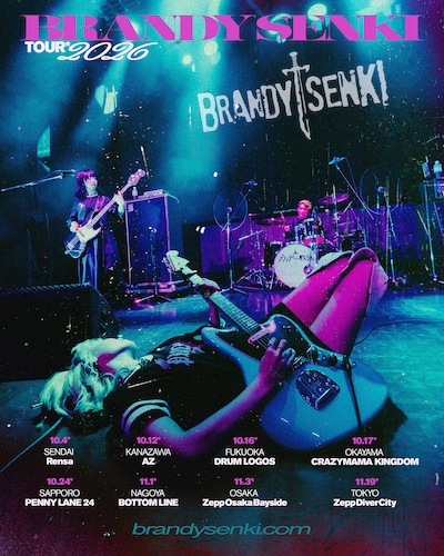 「BRANDY SENKI TOUR 2026」キービジュアル