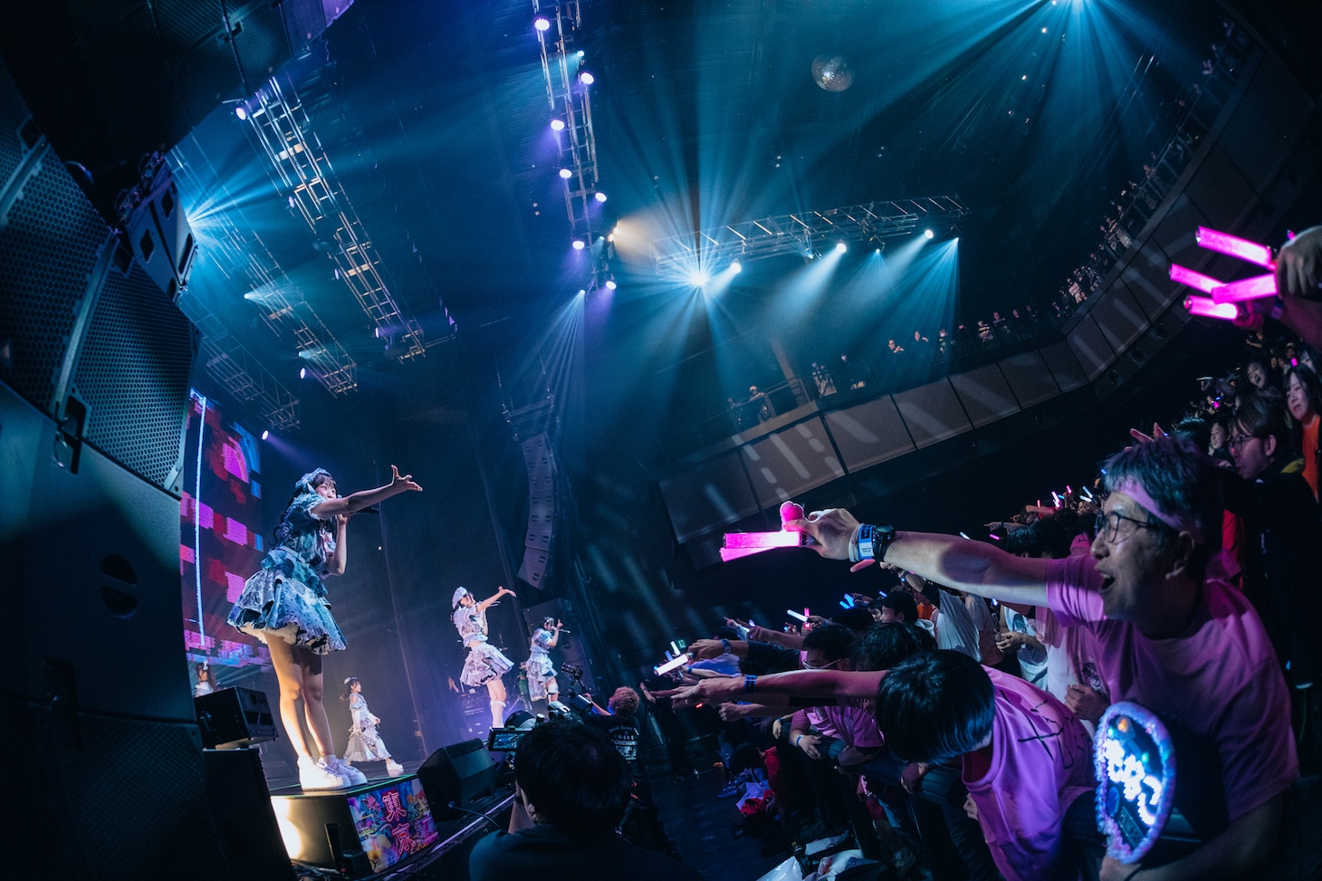 アンスリューム「とらべりゅーむ!!!!!!!ASIA ZEPP FINAL」の様子。（撮影：真島洸）