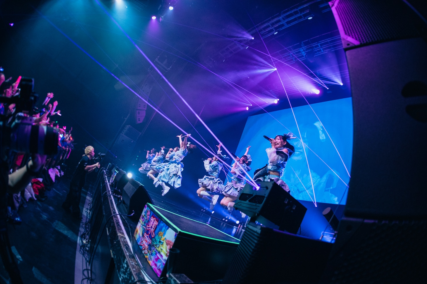 アンスリューム「とらべりゅーむ!!!!!!!ASIA ZEPP FINAL」の様子。（撮影：真島洸）