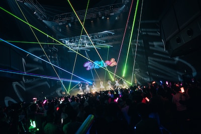 アンスリューム「とらべりゅーむ!!!!!!!ASIA ZEPP FINAL」の様子。（撮影：真島洸）