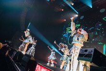 アンスリューム「とらべりゅーむ!!!!!!!ASIA ZEPP FINAL」の様子。（撮影：真島洸）