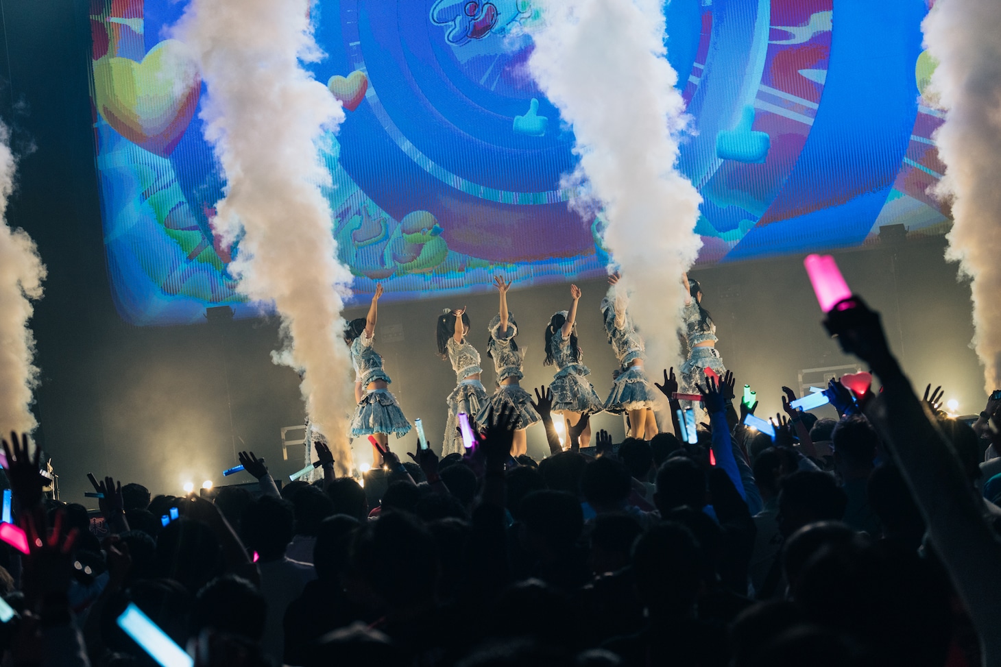 アンスリューム「とらべりゅーむ!!!!!!!ASIA ZEPP FINAL」の様子。（撮影：真島洸）