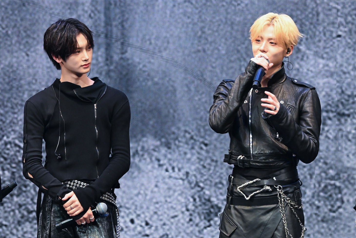 左からANXIN（アンシン）、SANGWON（サンウォン）。