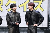 左からSANGHYEON（サンヒョン）、GEONWOO（ゴヌ）。