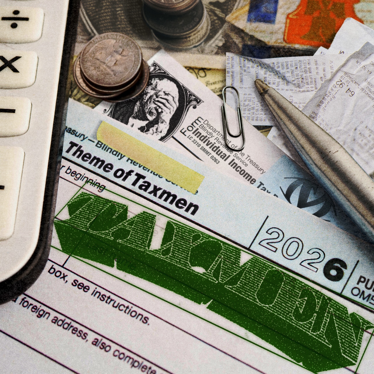 TAXMEN「THEME OF TAXMEN」配信ジャケット
