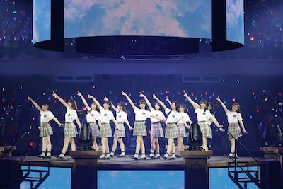 「≒JOY 4周年コンサート『≒JOY 4th ANNIVERSARY PREMIUM CONCERT』」の様子。©YOANI