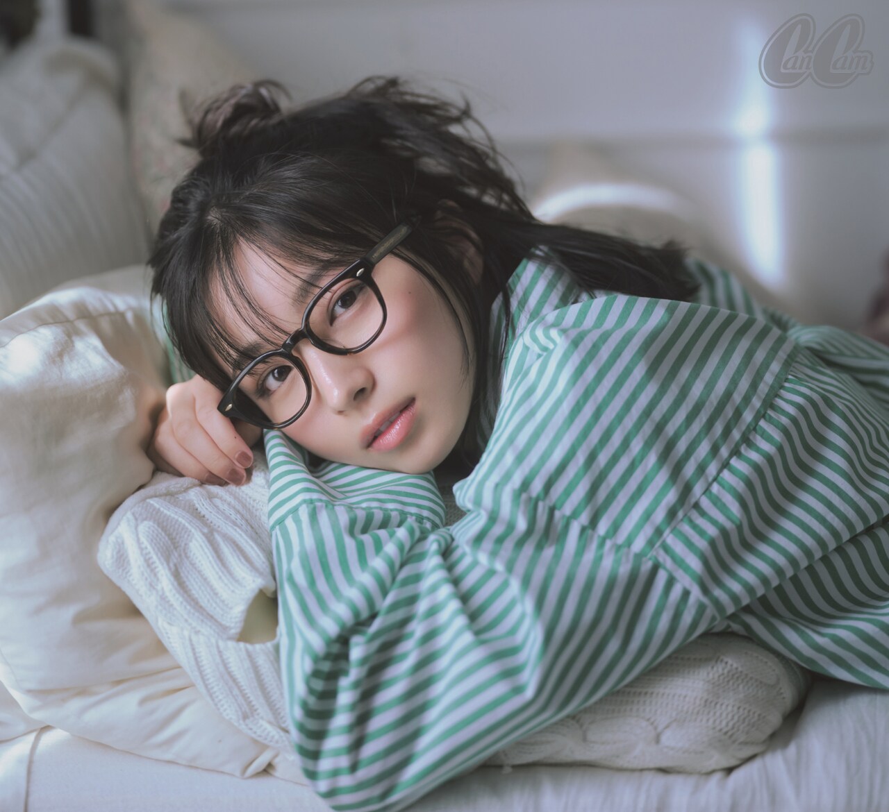 CanCam』2026年5月号」より大野愛実（日向坂46）。 [画像ギャラリー 2