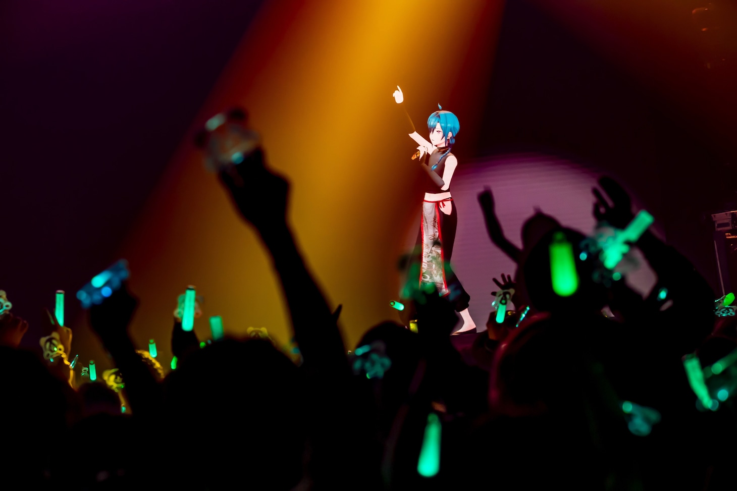 仙台PIT公演より緑仙。