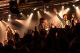 「ライブナタリー “a flood of circle x THE BAWDIES”」のアンコールの様子。（Photo by MAYUMI）
