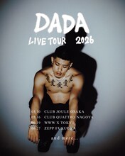 「DADA LIVE TOUR 2026」フライヤー