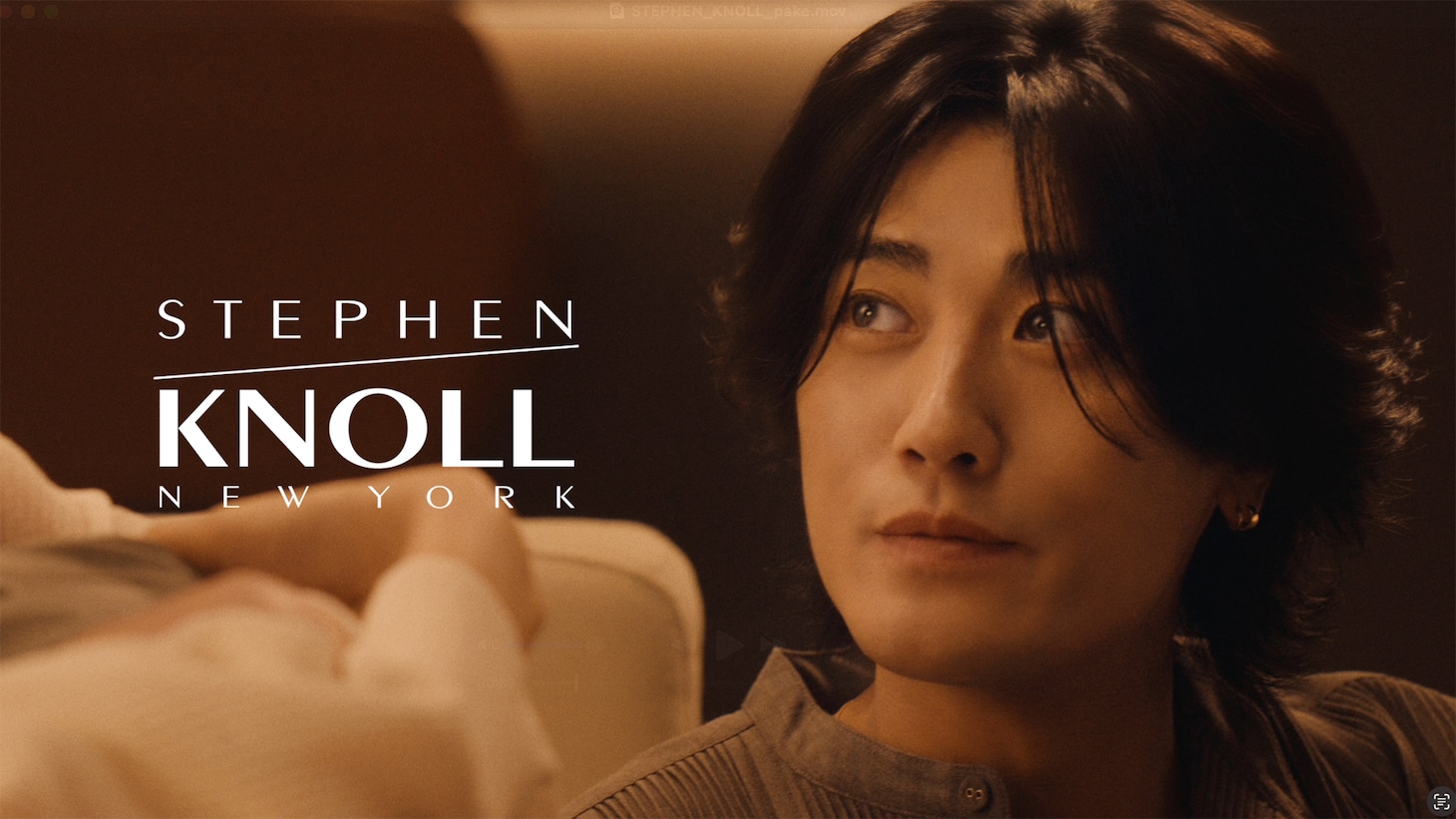 スティーブンノルのWeb CM「翌朝の仕上がりは前日に決まる。」編より。