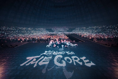 「XG WORLD TOUR: THE CORE」サンドーム福井公演の様子。（写真提供：エイベックス）