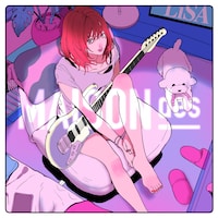 MAISONdes「Ash＆Ember feat. LiSA, ナナホシ管弦楽団」配信ジャケット