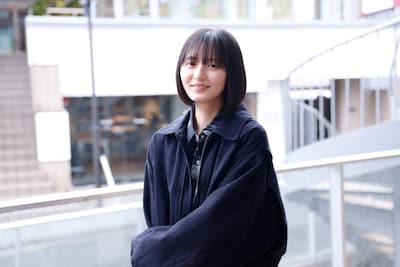 「jo0ji『不屈に花』篇」に出演する遠藤さくら（乃木坂46）。